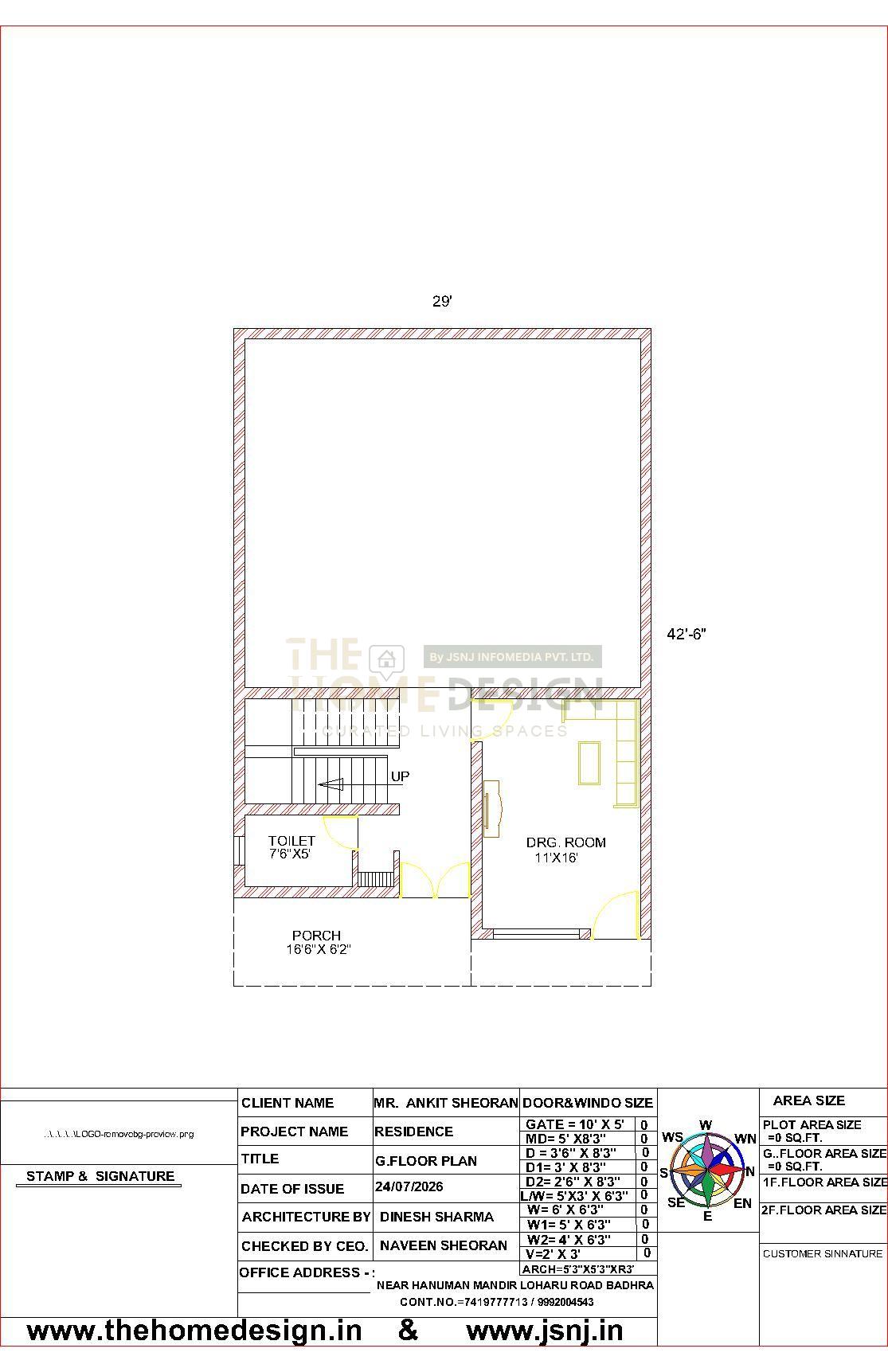Modern House Design & 3D Front Elevation