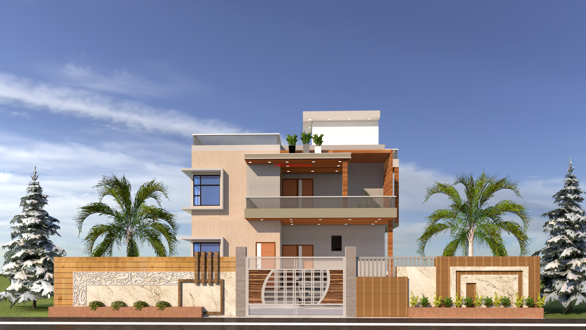 Luxury Vastu-Compliant 2 Bedroom House Plan | Modern Home Design